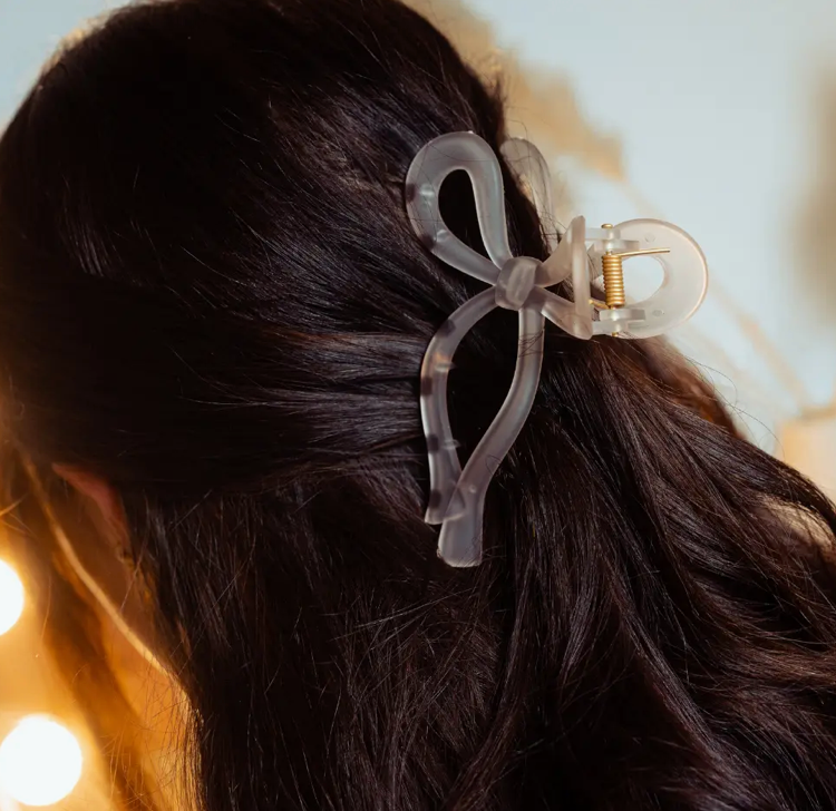 Cute Bow Claw Clip