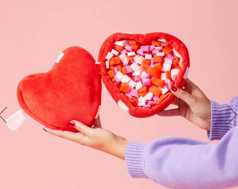 Be My Valentine Interactive Snuffle Dog Toy