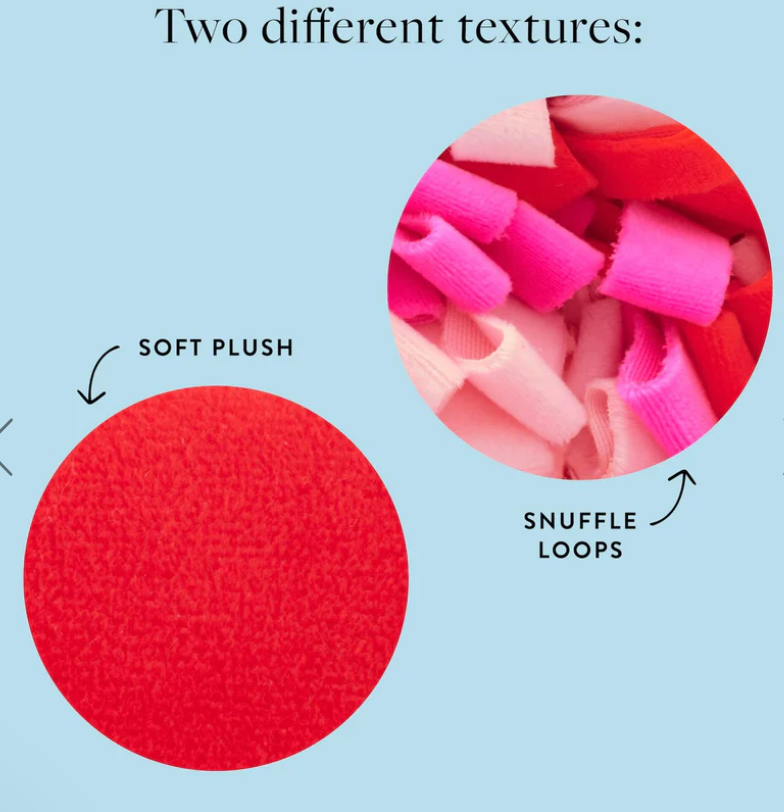 Be My Valentine Interactive Snuffle Dog Toy