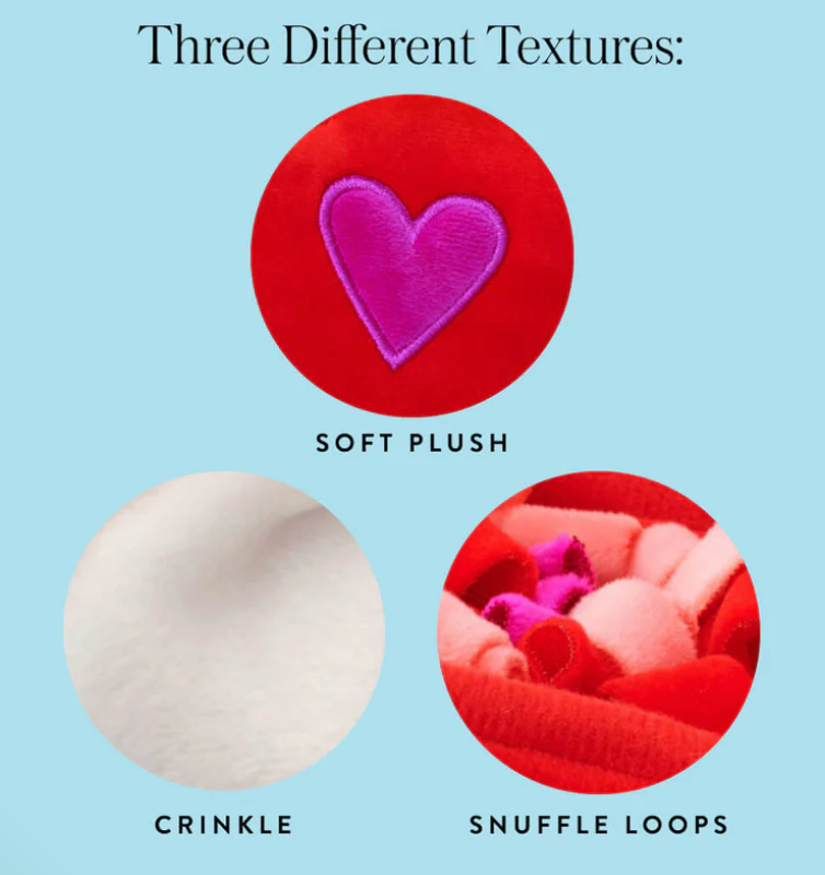 Love Letters Interactive Snuffle Dog Toy