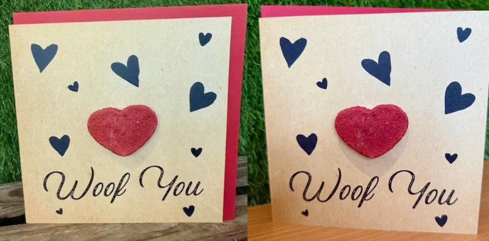 'treatings' Card - Woof You Edition