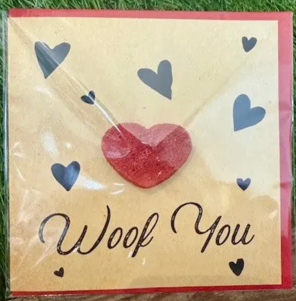 'treatings' Card - Woof You Edition