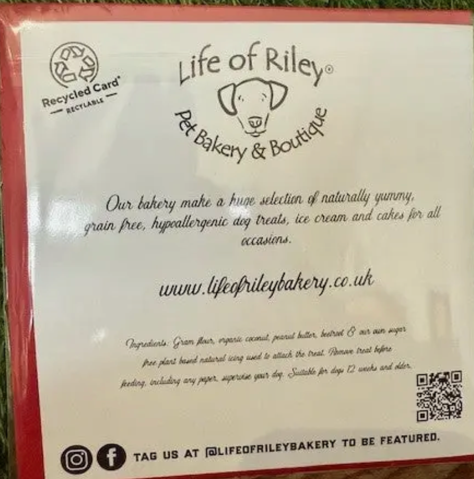 'treatings' Card - Woof You Edition