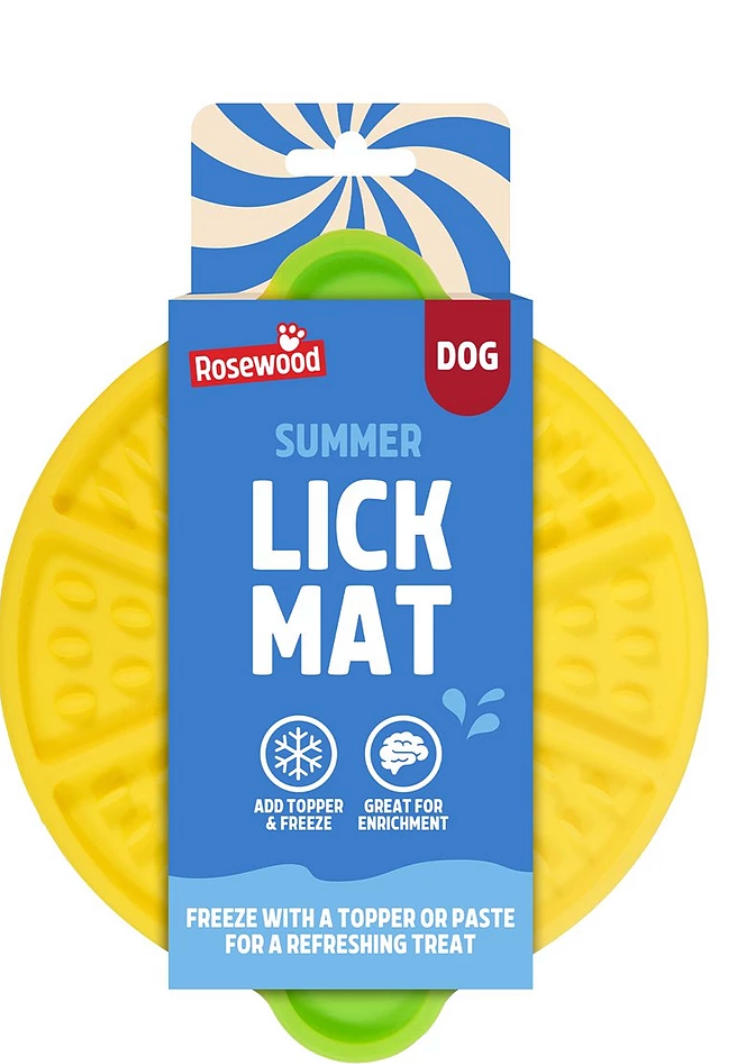 Lemon dog lick Mat