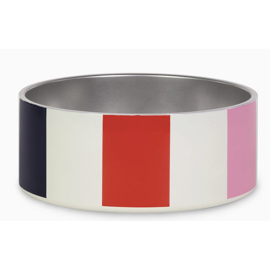 Kate Spade Dog Bowl- Adventure Stripe