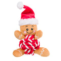Gingerbread Rope Ball Dog Toy