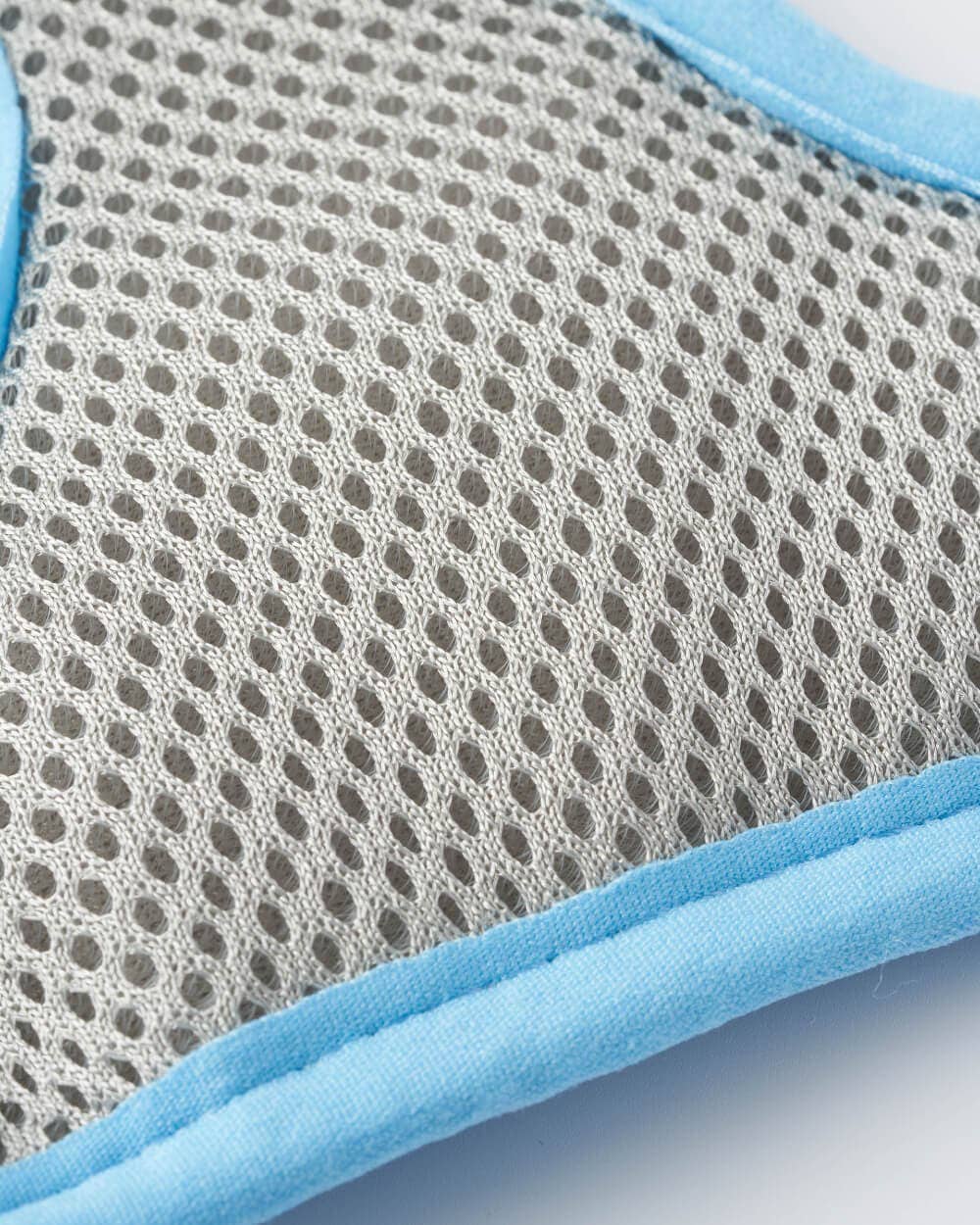 Blue Luxury Tweed Dog Harness