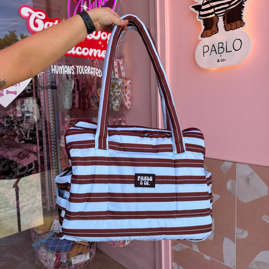 Sunday Stripes: Travel Bag