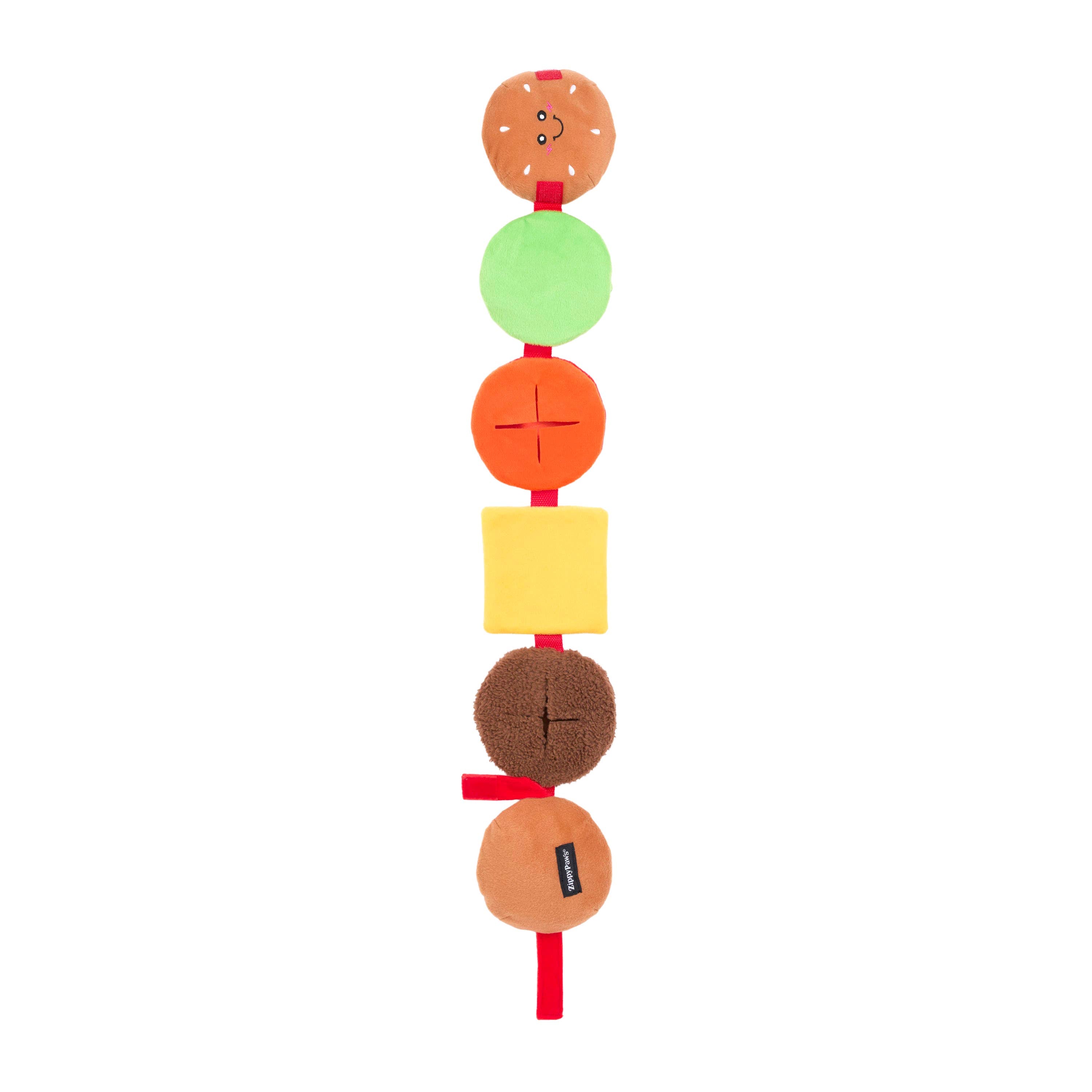Snufflerz Stacks - Cheeseburger - Interactive Dog Toy