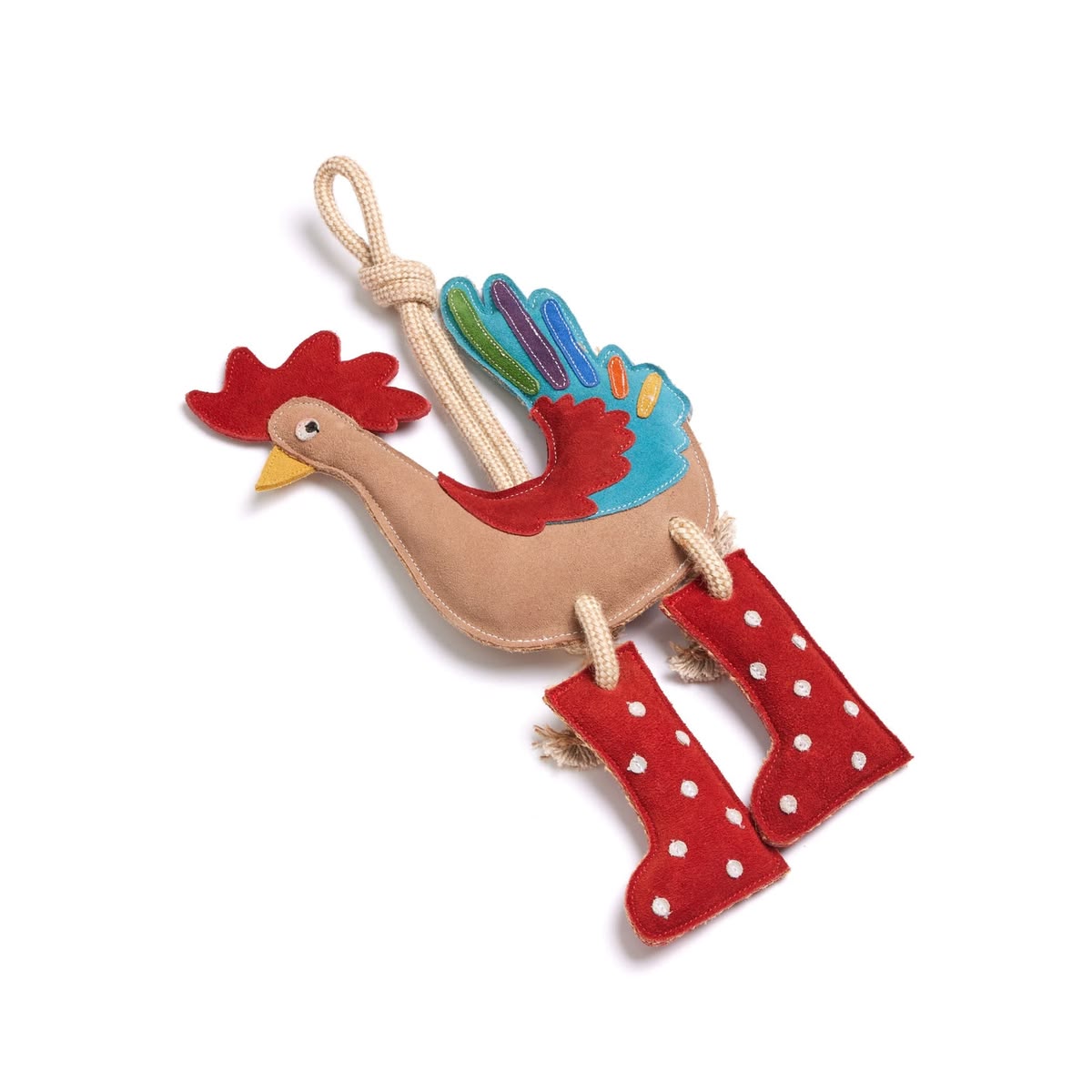 Rambo the rooster Dog toy