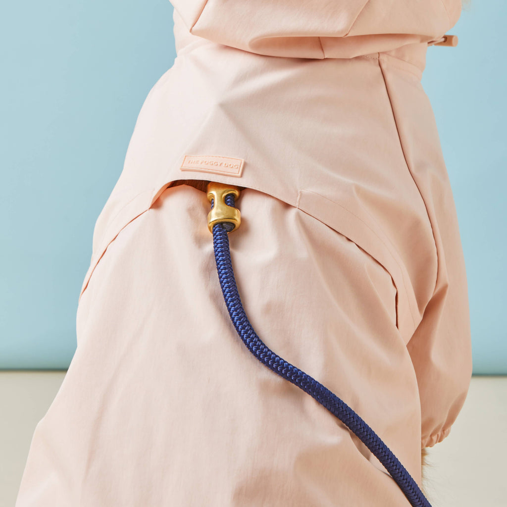 Petal Pink Dog Raincoat