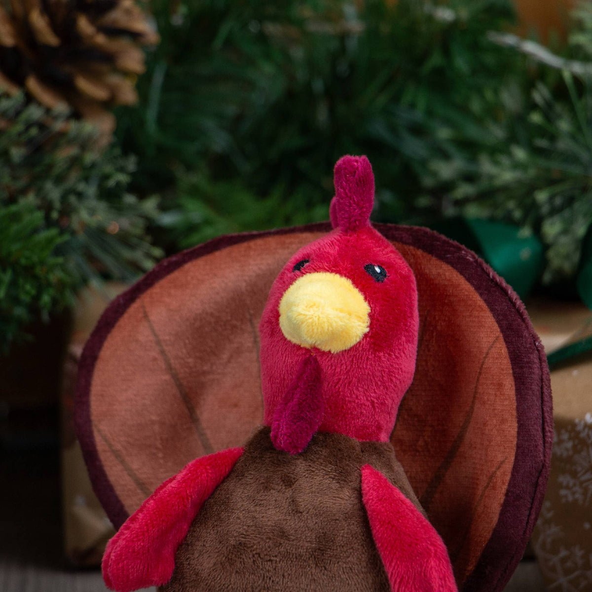 Mini Tina Turkey Christmas Toy for Dogs