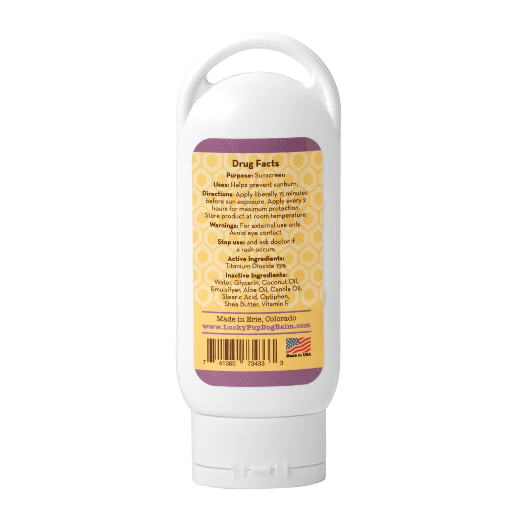 Lucky Pup SPF40 Lotion for dogs