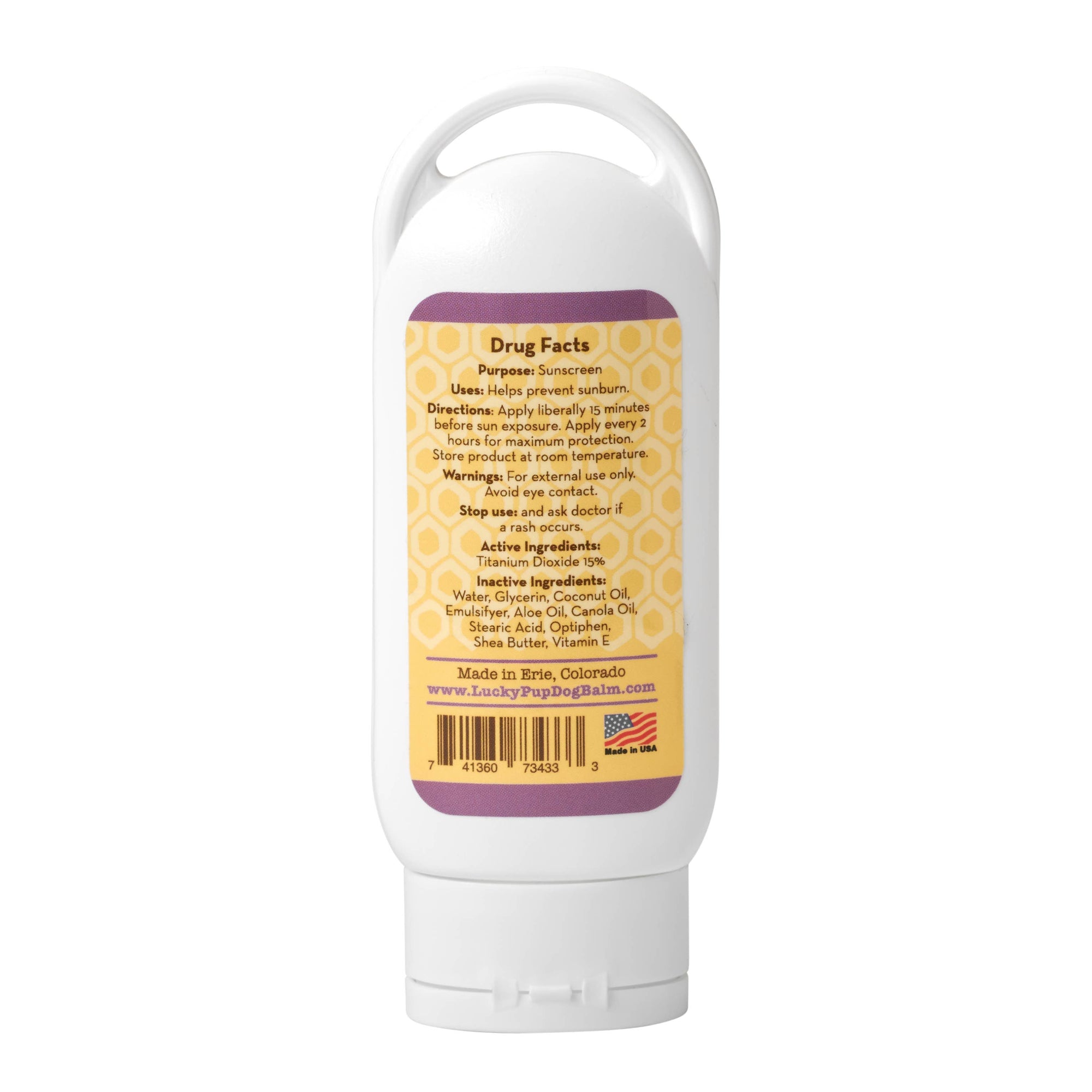 Lucky Pup SPF40 Lotion for dogs