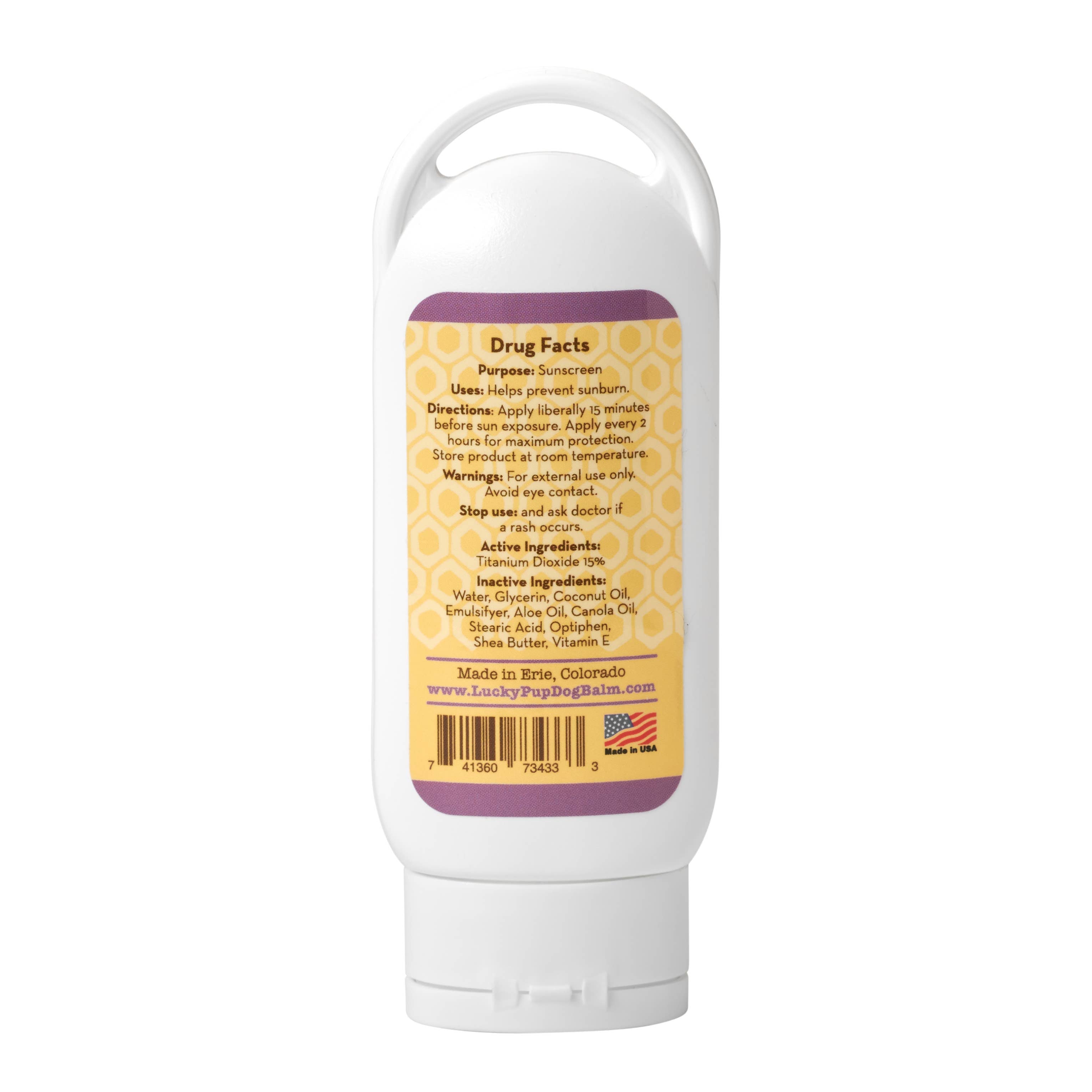 Lucky Pup SPF40 Lotion for dogs