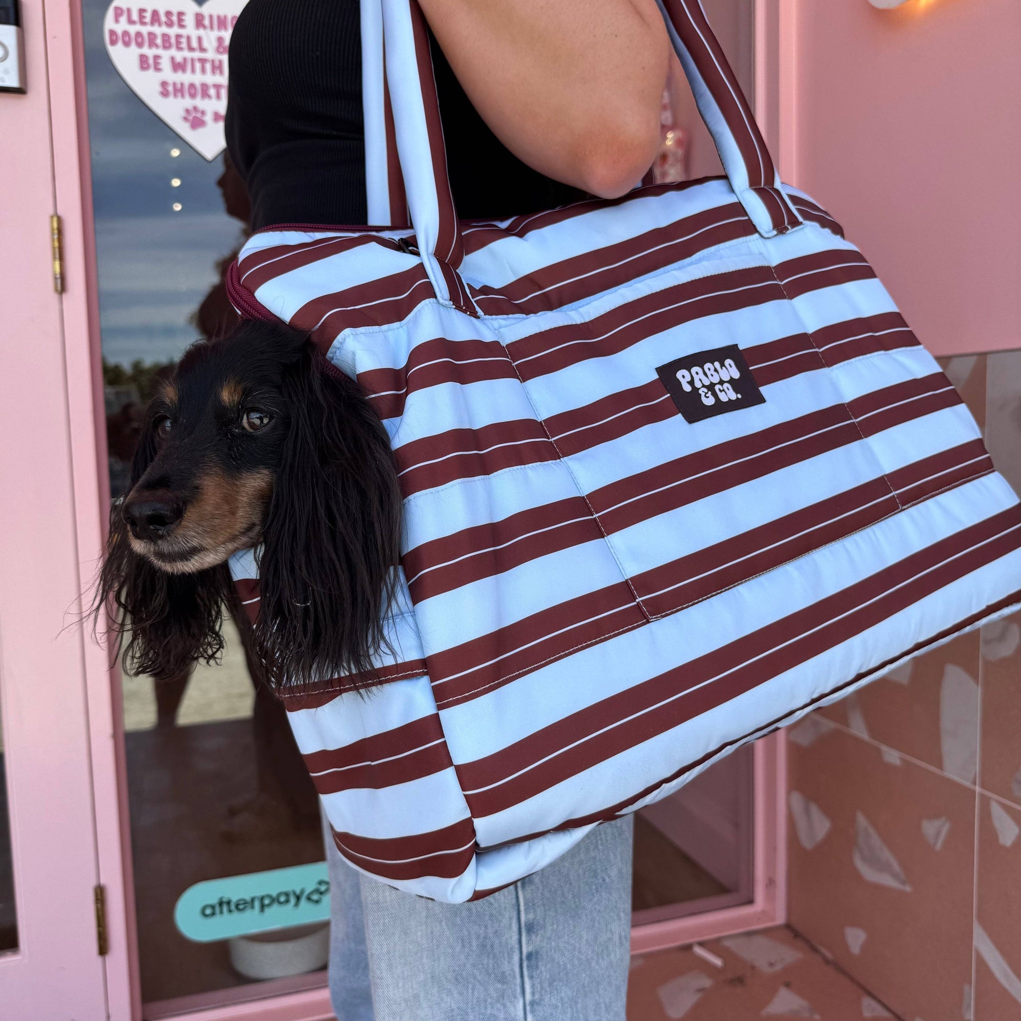 Sunday Stripes: Travel Bag
