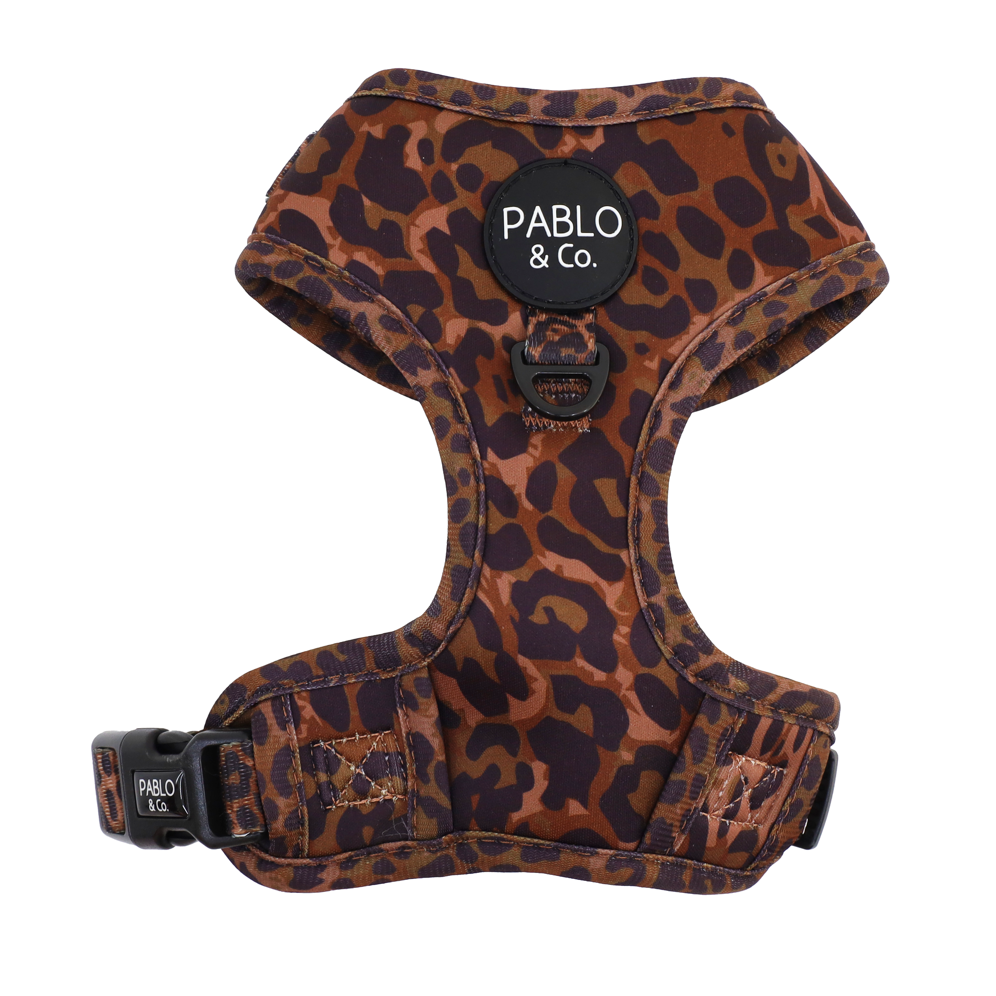 Leopard Adjustable Dog Harness