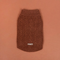 Cable Knit Jumper - Hot Coco