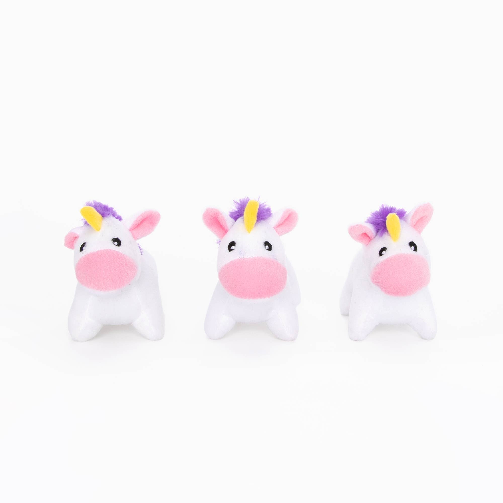 Miniz - Unicorns (3-pack) - Dog Toy