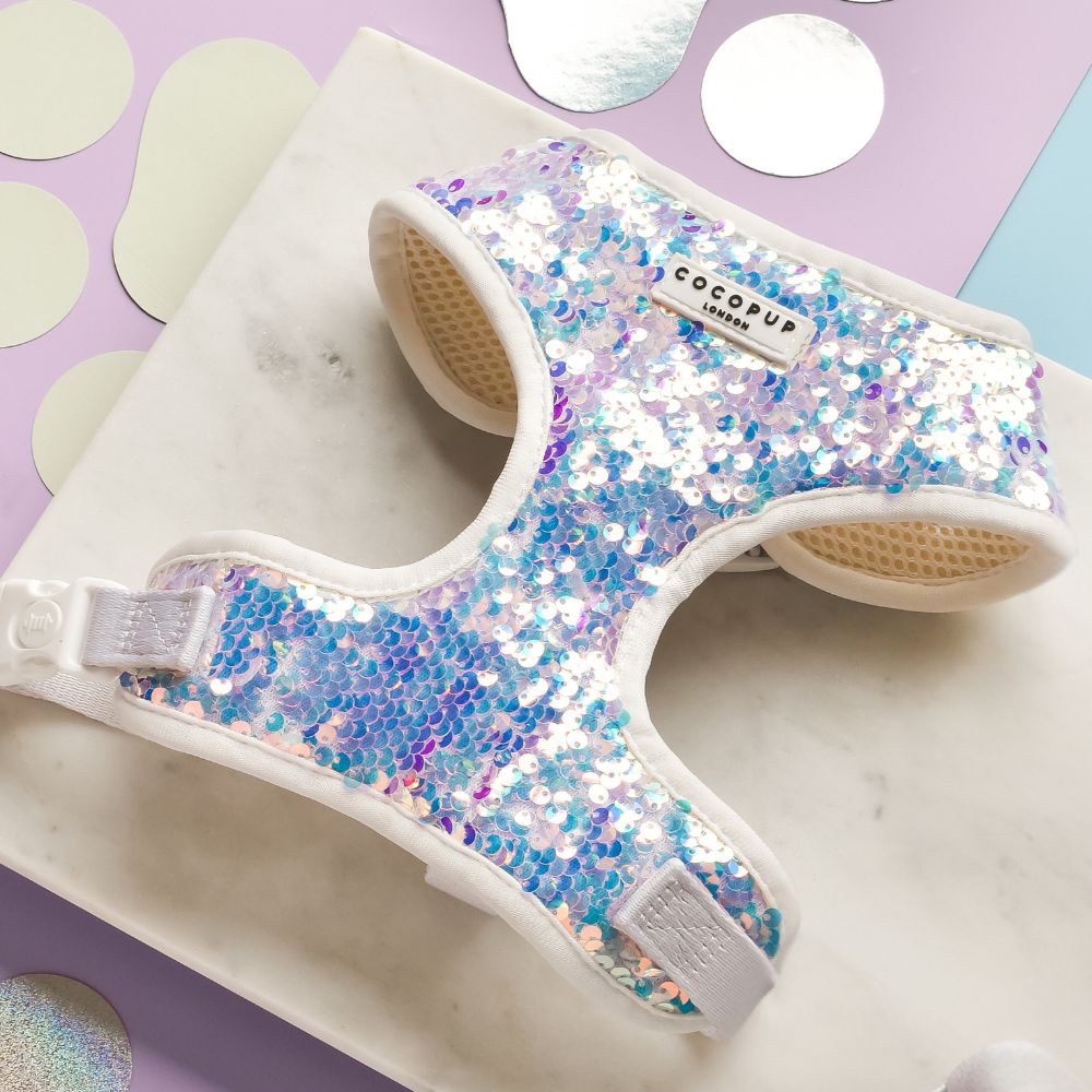 Luxe Party Holographic Sequin Harness