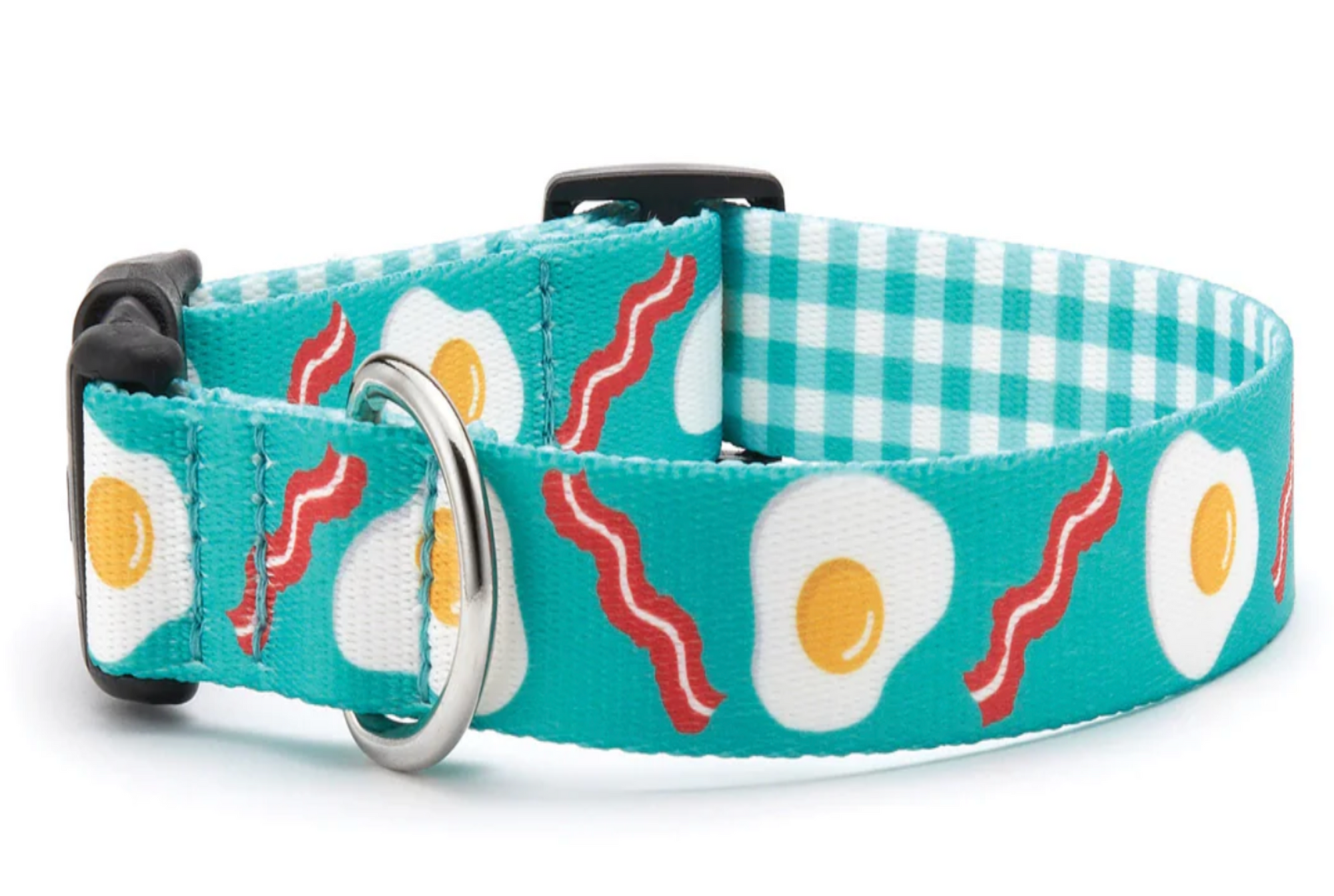 Bacon & eggs dog collar