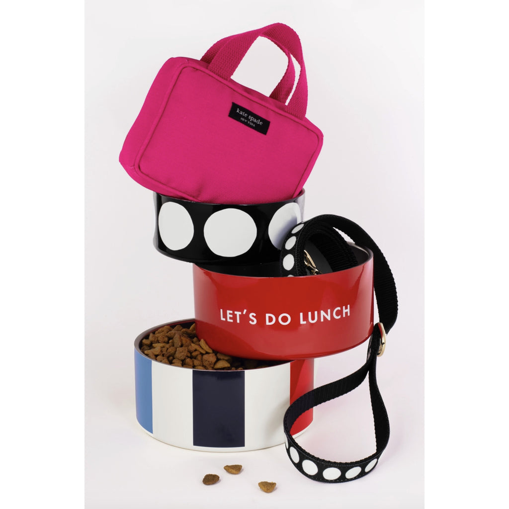 Kate Spade Dog Bowl- Adventure Stripe