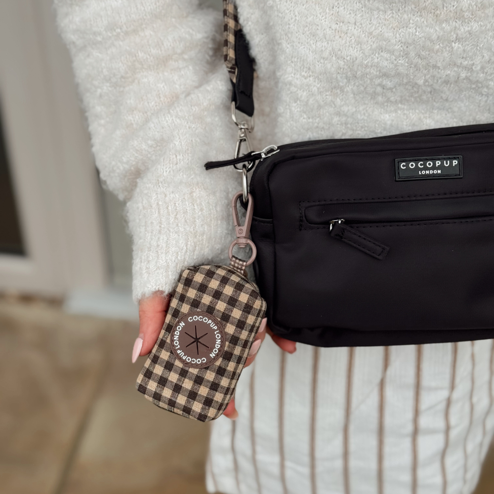 Cotswolds Check Poop Bag Holder