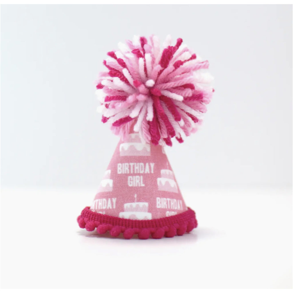 Birthday Girl (pink ink) Party Hat