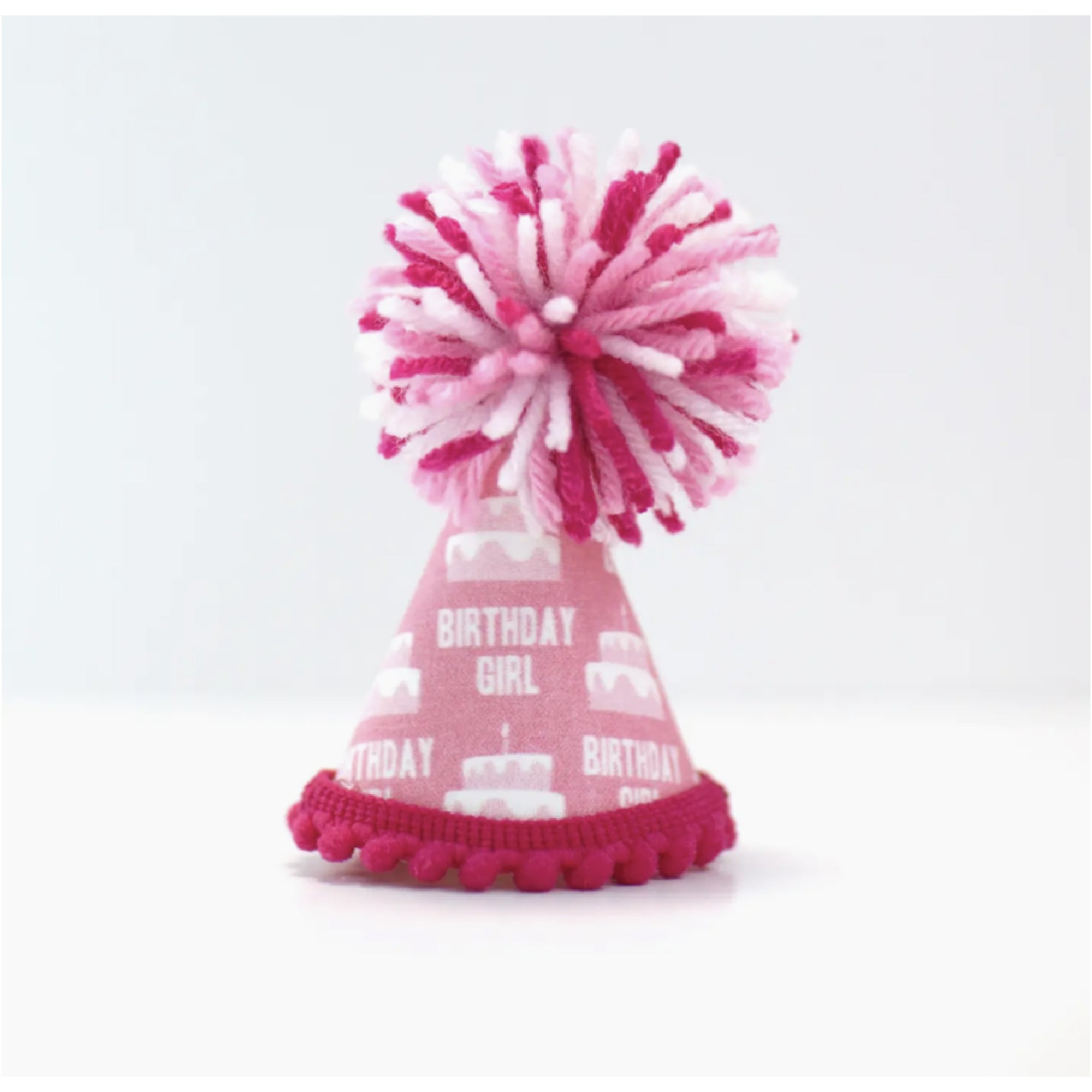 Birthday Girl (pink ink) Party Hat