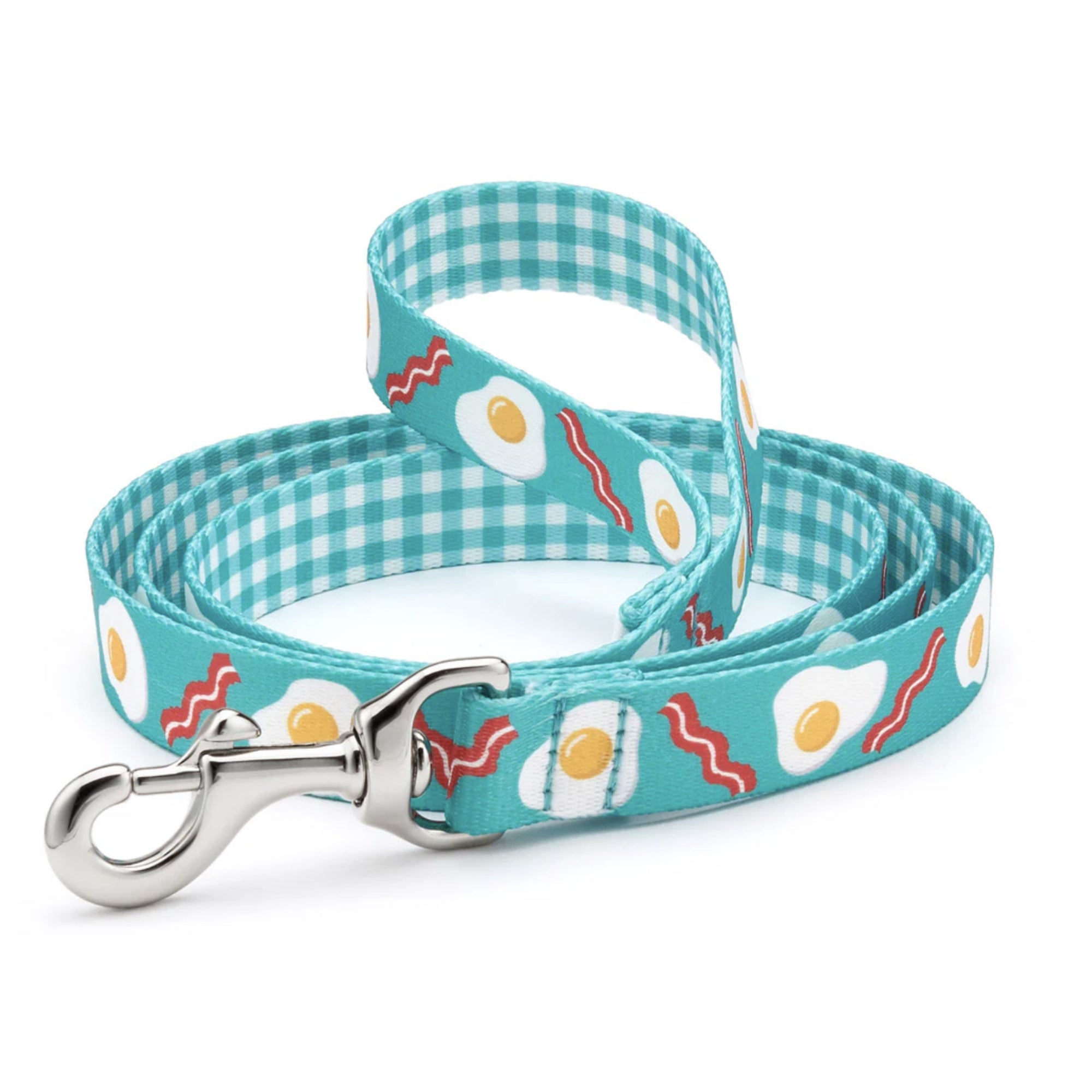 Bacon & Eggs Printed Dog Lead