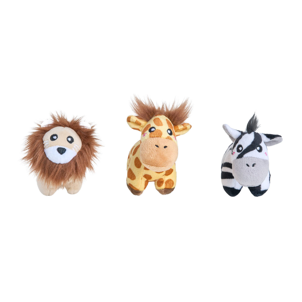 Miniz 3-Pack - Jungle Safari-dog toys