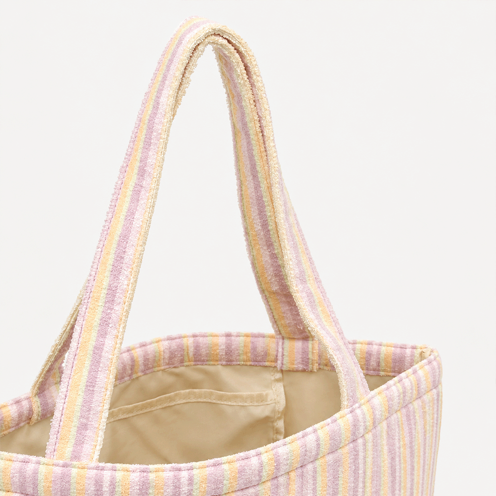 Tote Bag - Pastel Stripes