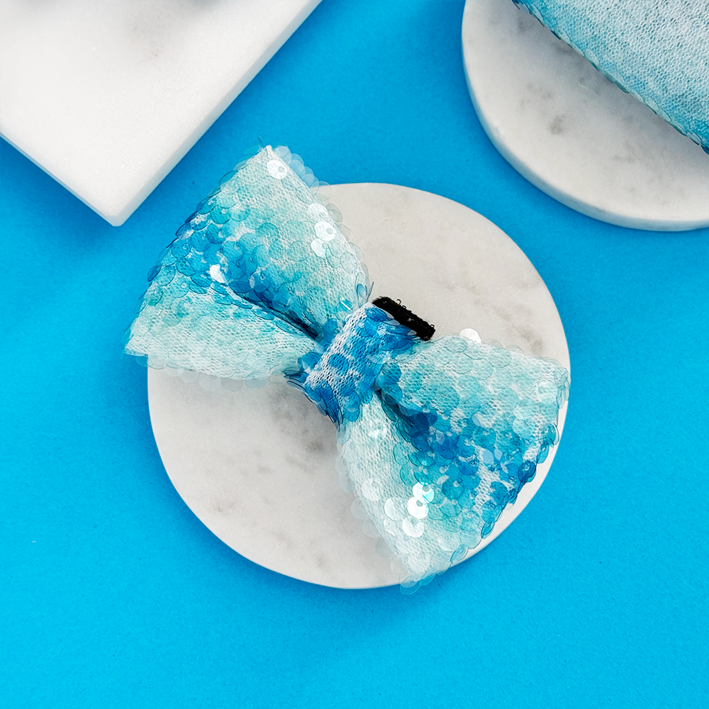 Seaside Shimmer Bow Tie