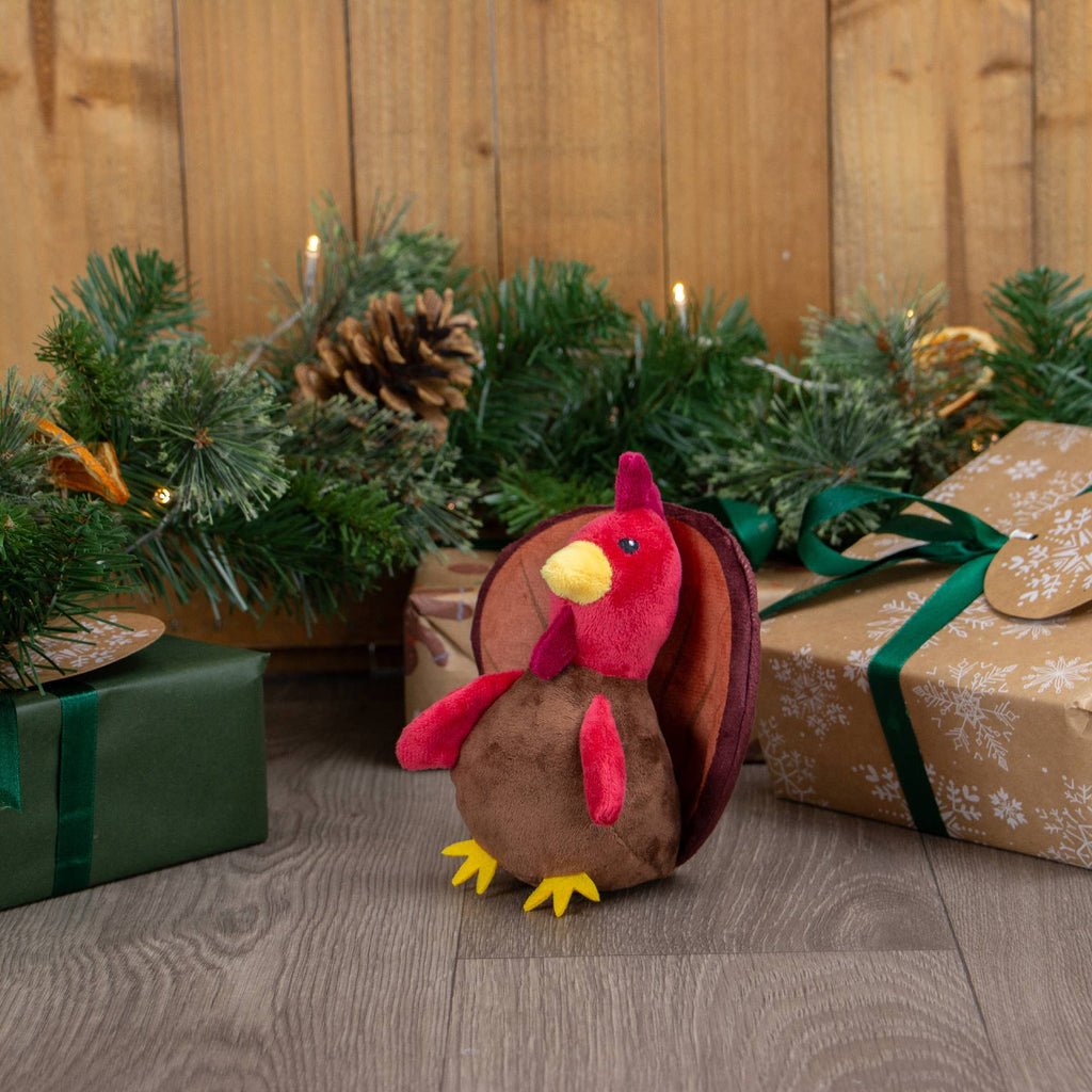 Mini Tina Turkey Christmas Toy for Dogs