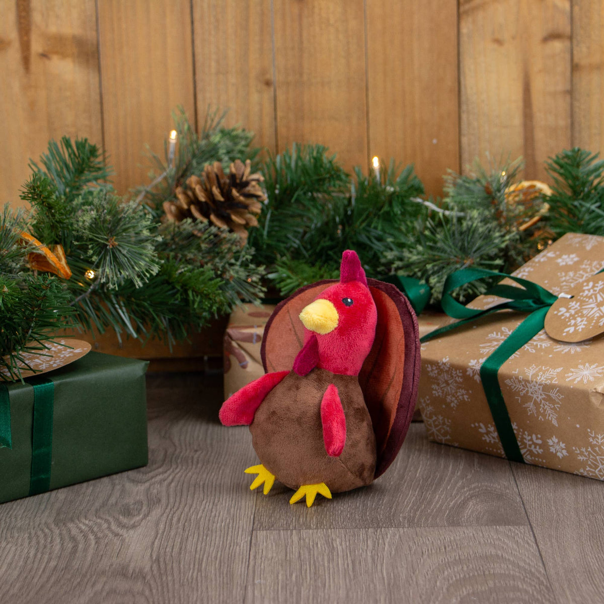 Mini Tina Turkey Christmas Toy for Dogs