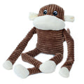Spencer Crinkle Monkey - Brown - XL - Dog Toy