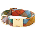 Buchanan Plaid Flannel Fall Dog Collar