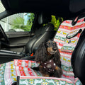 The Blooming Dachshund: Deluxe Single Dog Car Seat Cover