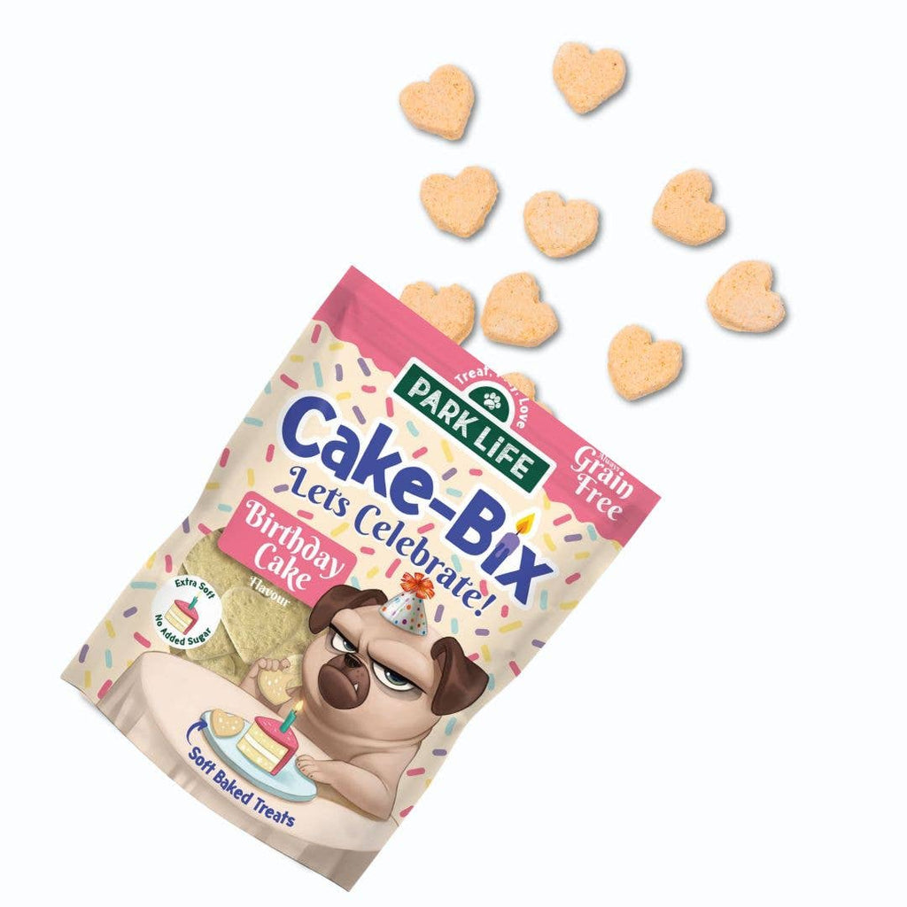 Cake-Bix Dog Biscuits Birthday Cake Flavour 100g