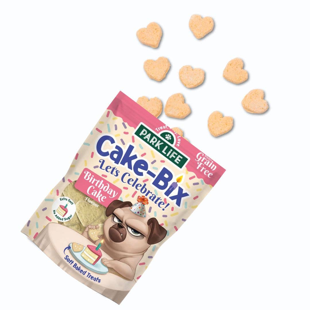 Cake-Bix Dog Biscuits Birthday Cake Flavour 100g