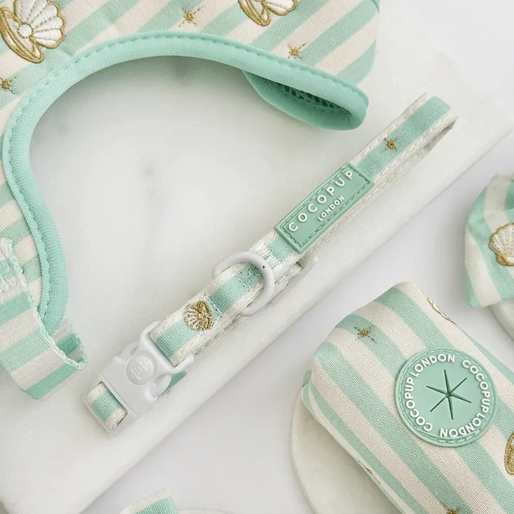 Mermaid Pearl Pup dog collar