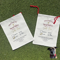 Pet Stocking/Santa Sacks - Santa Paws/Claws - Good Boy/Girl