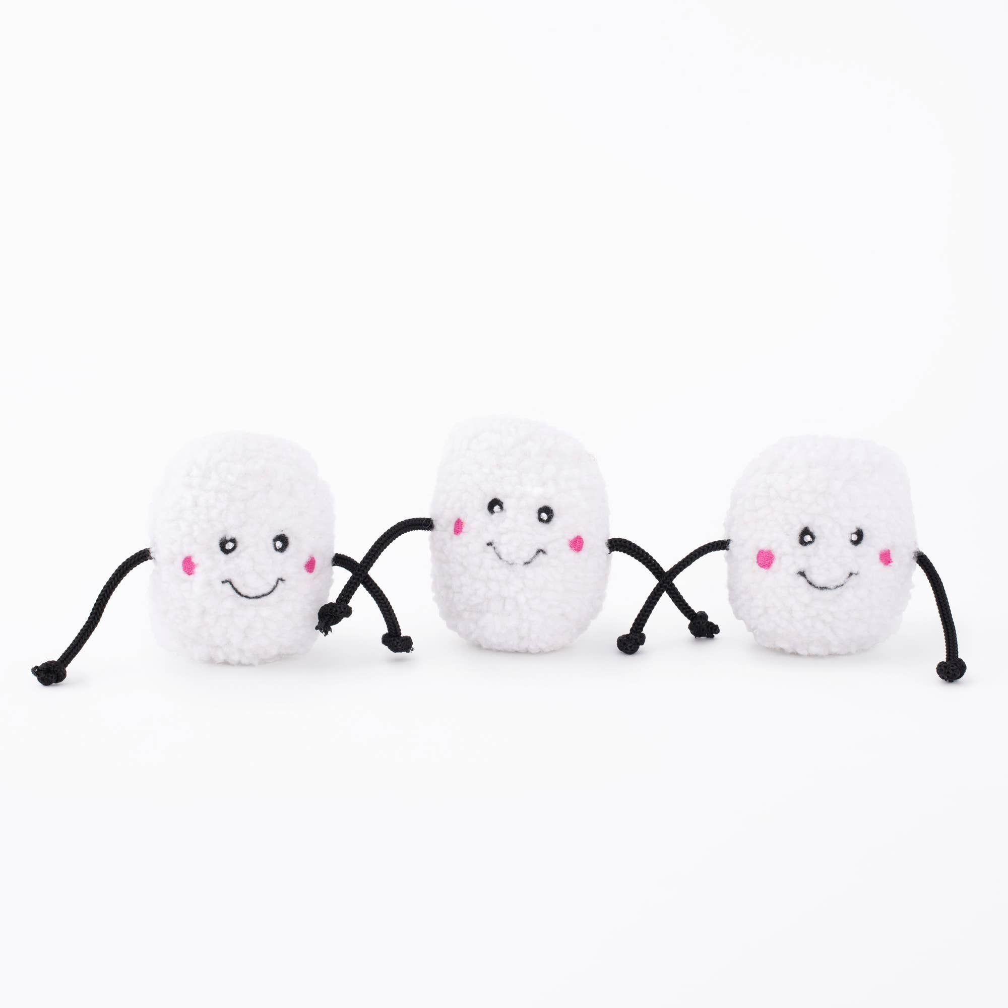 Miniz - Marshmallows (3-pack) - Holiday Dog Toy
