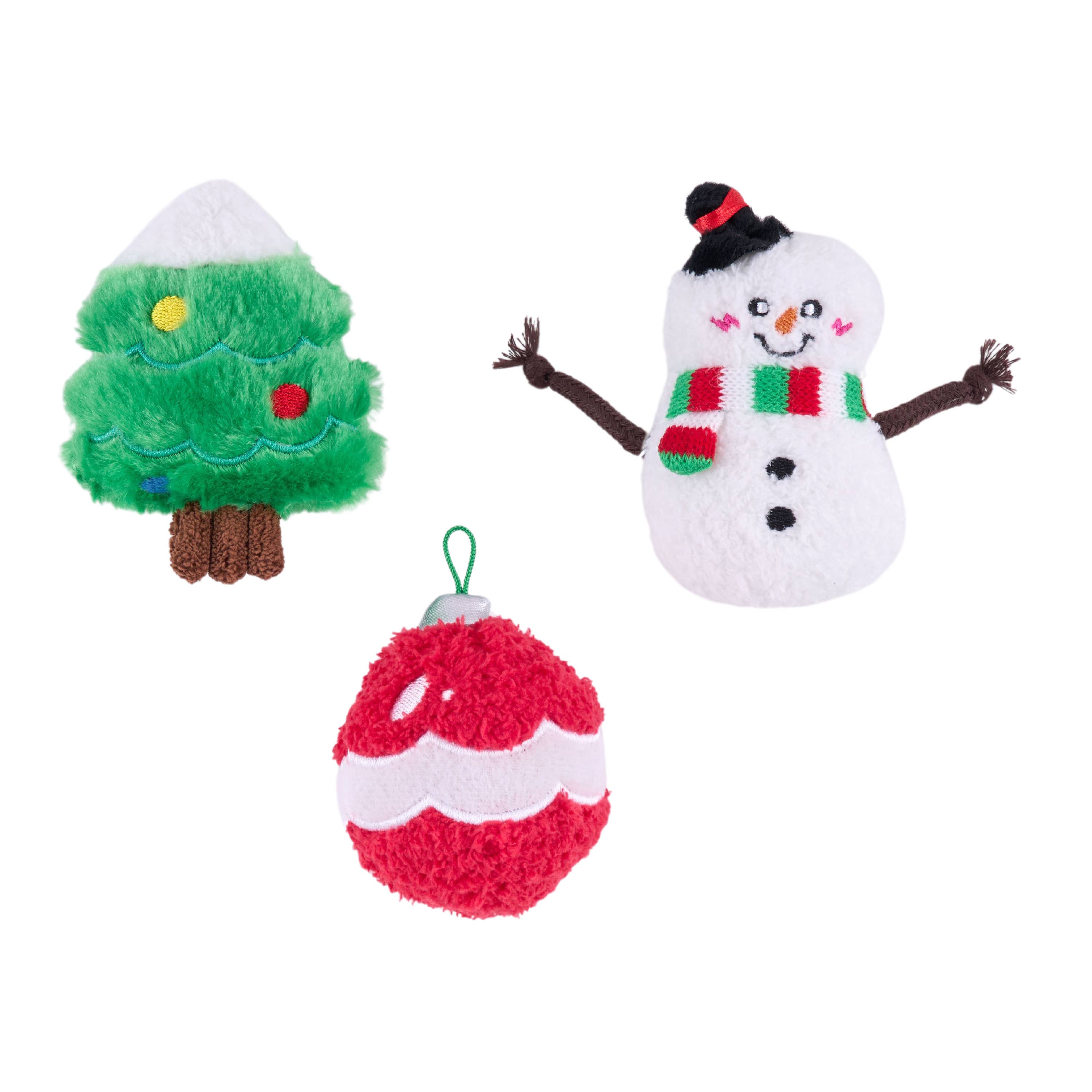 Miniz 6-Pack - Holiday Cheer - Christmas Dog toy