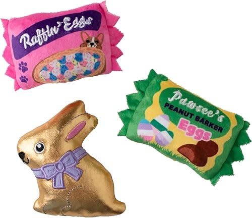 Eggstra sweets dog toys