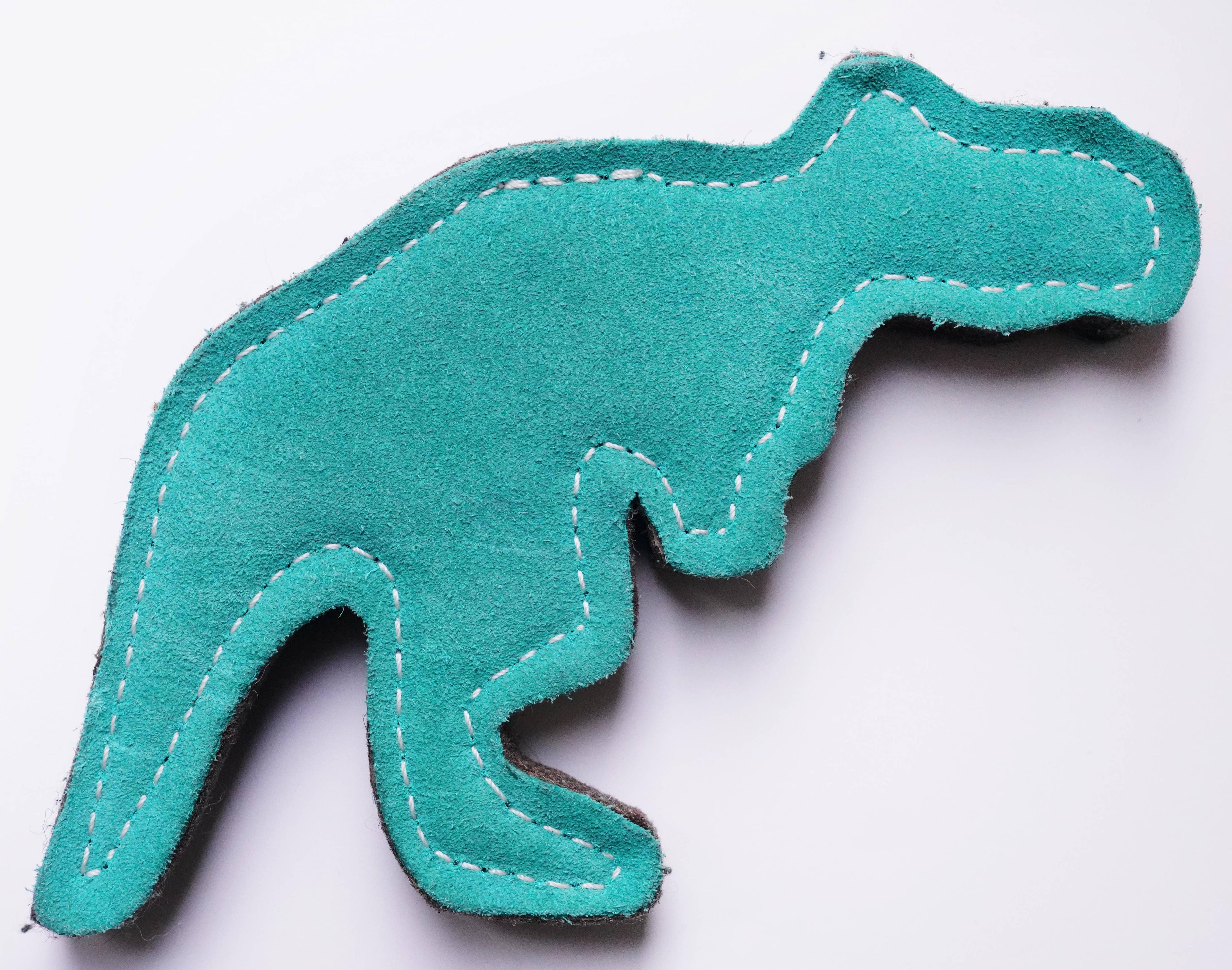 Terry T-Rex Dinosaur shaped Tough Eco Dog Toy