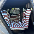 Sunday Stripes: Deluxe Hard Base Hammock Car Seat Cover