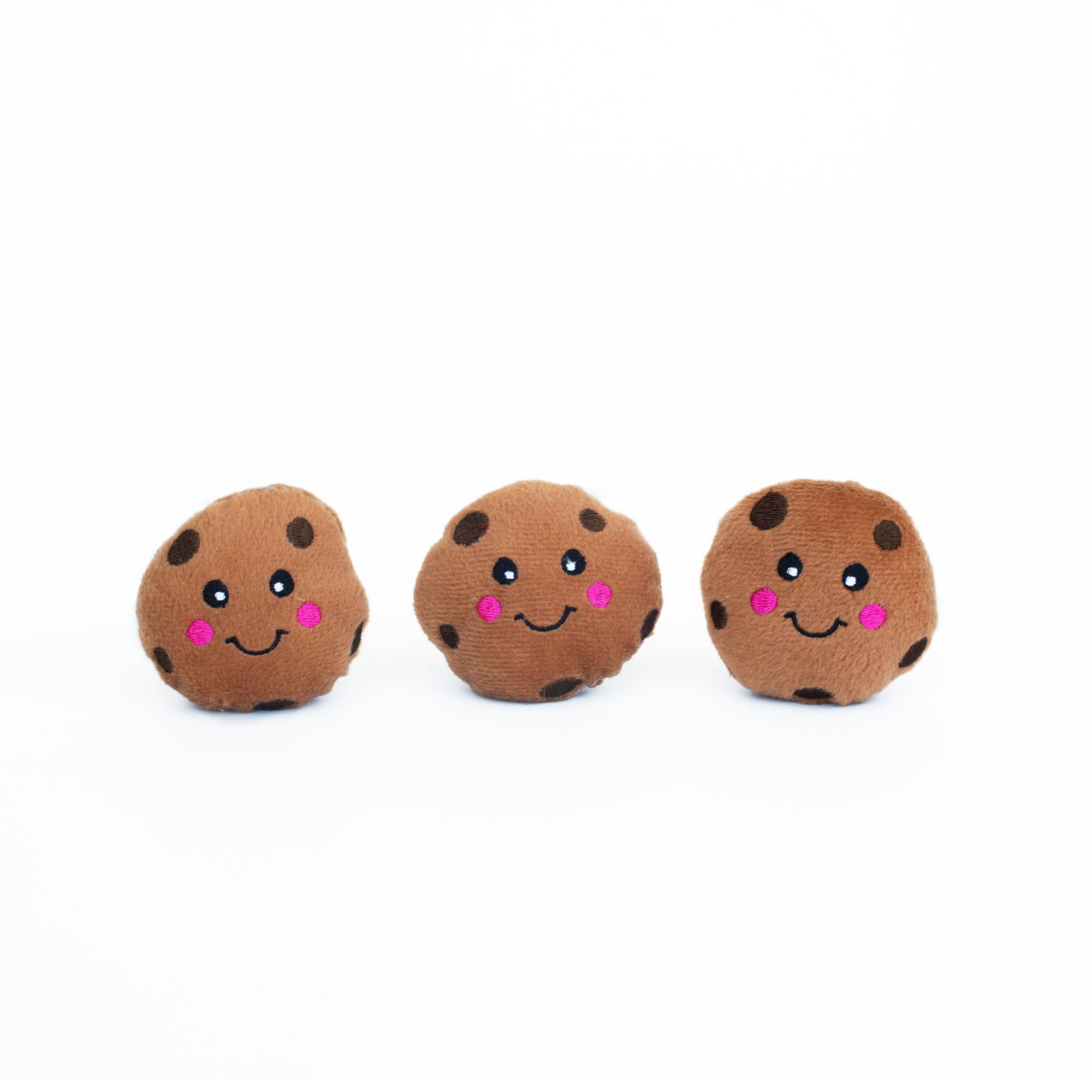 Miniz 3-Pack Cookies - Plush Dog Toy
