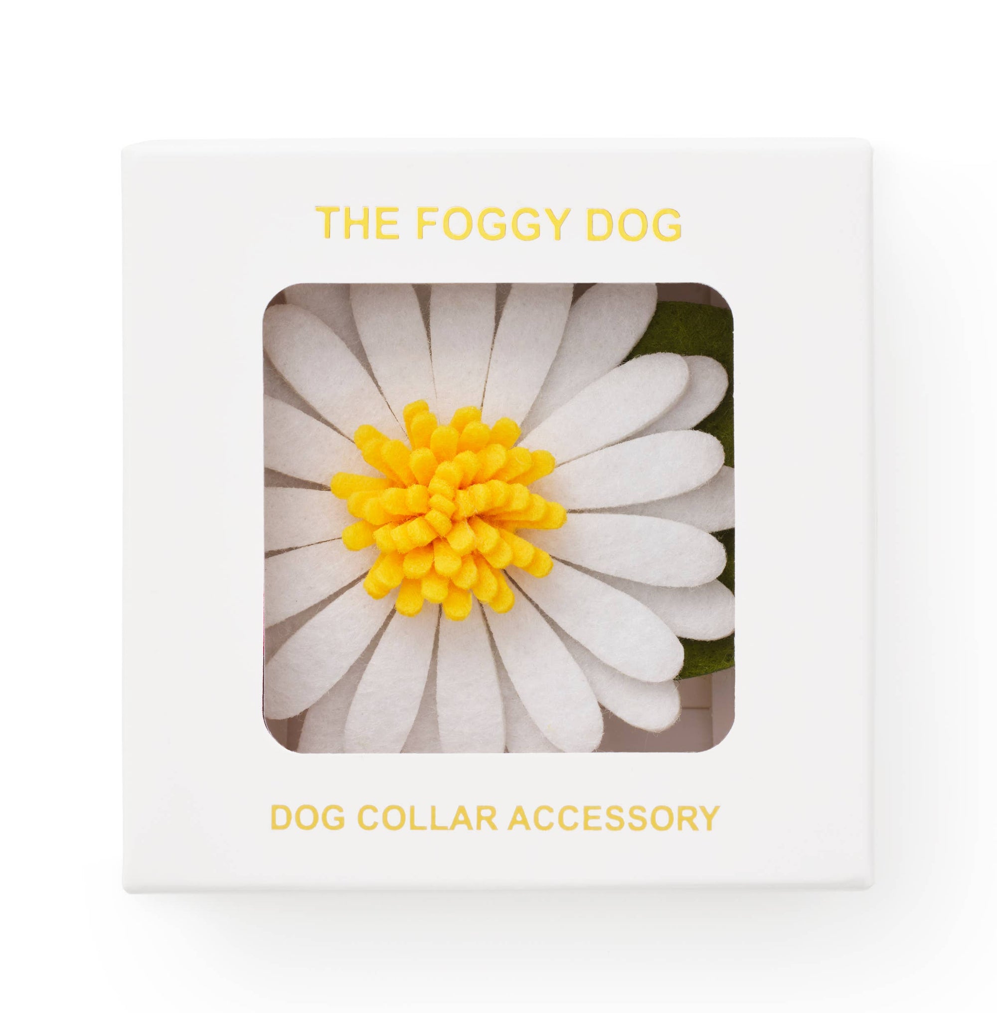 Daisy Dog Collar Flower