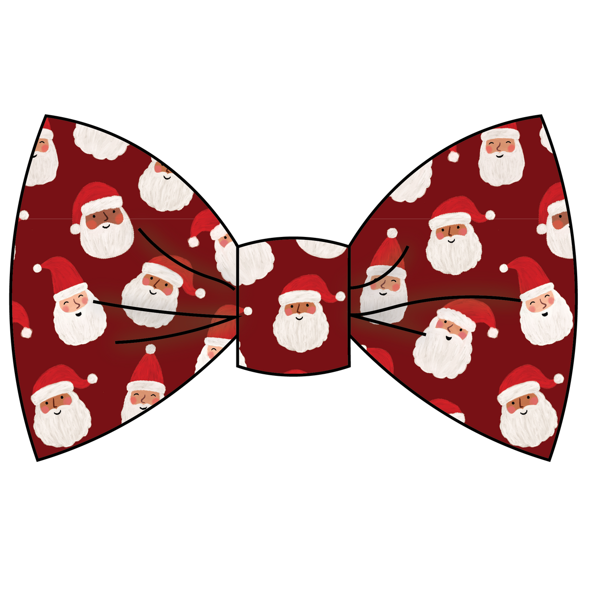 Ho Ho Ho! Dog Bow Tie